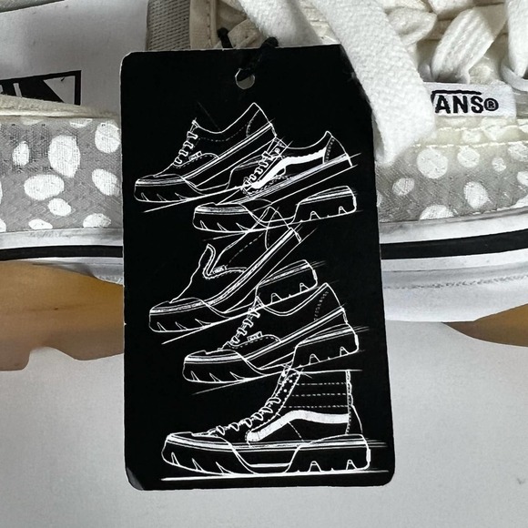 VANS AUTHENTIC DX MODULAR "SWAP IT" WHITE DOT MESH SKATE SHOES SIZE 7.5 NWOT - Picture 12 of 15